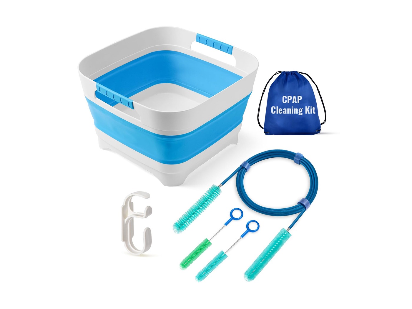 MOZZPAD CPAP Cleaning Kit and cleaning supplies